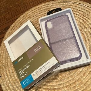 Speck Glitter Phone Case Cover iPhone Xs/X